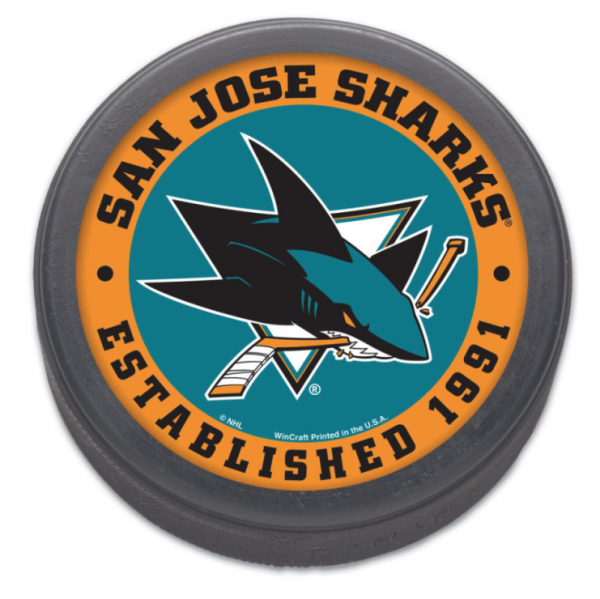 Hockey Puck NHL San Jose Sharks