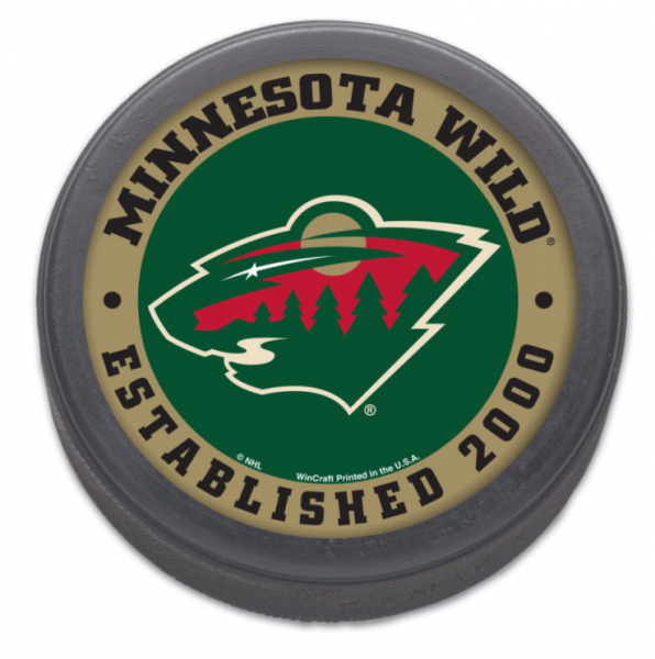 Hockey Puck NHL Minnesota Wind