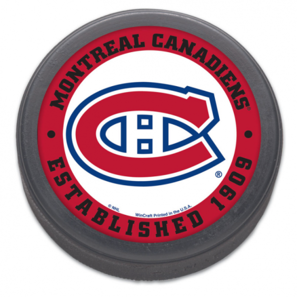 Hockey Puck NHL Montreal Canadiens