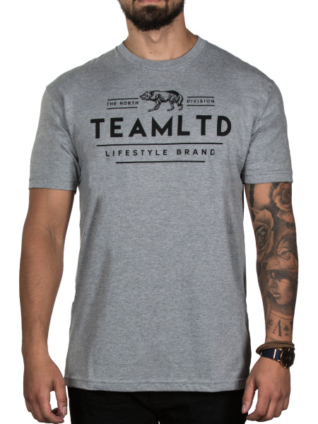 Team LTD Wolverin Tee Grey Heather