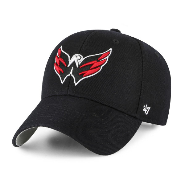 NHL Washington Capitals Black MVP Wool All Strapback