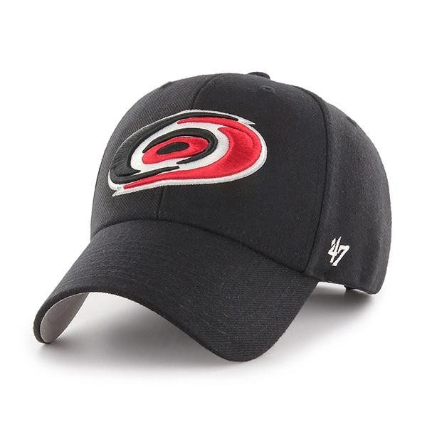 ´47 NHL Carolina Hurricanes Black MVP Wool All Strapback