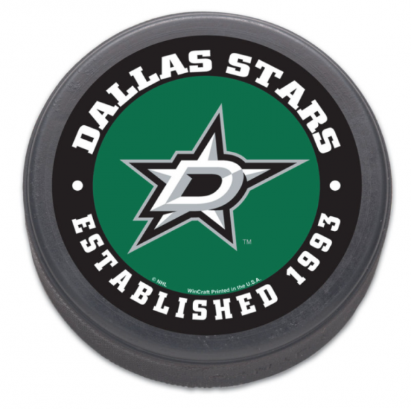 Hockey Puck NHL Dallas Stars