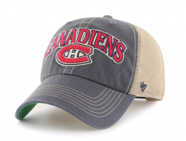 ´47 Vintage Navy Tuscaloosa Clean Up Snapback Montreal Canadiens